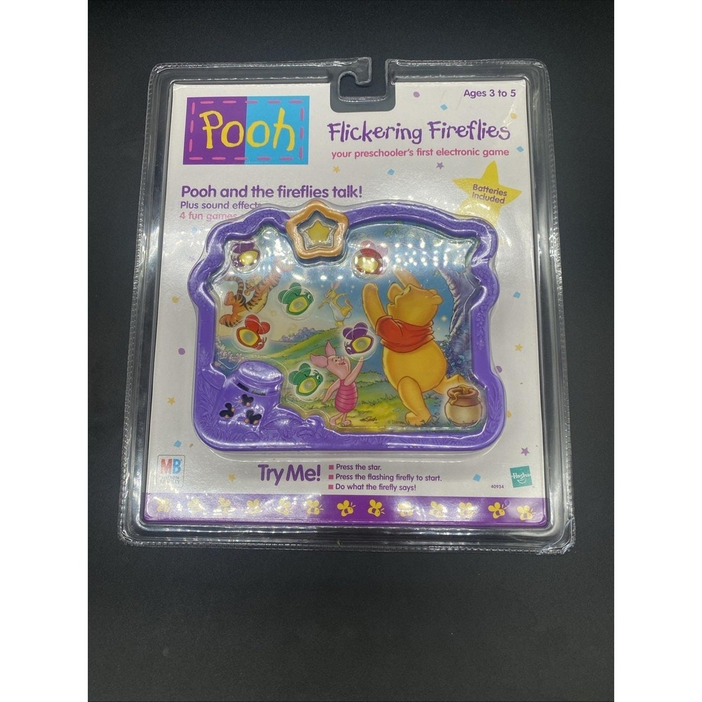 Vintage Disney Winnie The Pooh 1998 Flickering Fireflies Game New Sealed